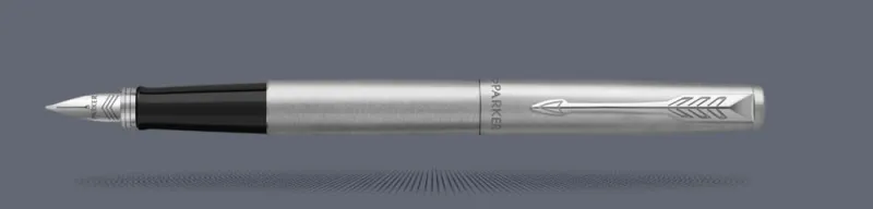 Pióro wieczne Parker Jotter Core Błyszcząca Stal CT | Stalówka M - 2030946
