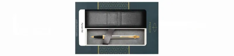Zestaw Długopis Parker IM Core Brushed Metal GT + Etui Kolor - 1931670