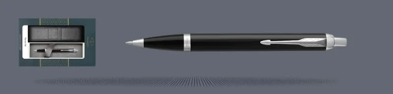 Zestaw Długopis Parker IM Core Czarny CT + Etui Kolor - 1931665