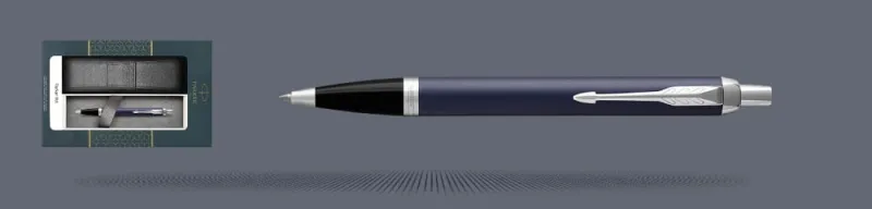 Zestaw Długopis Parker IM Core Niebieski Mat CT + Etui Kolor - 1931668