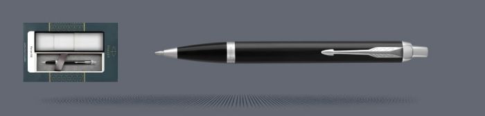 Zestaw Długopis Parker IM Core Czarny CT + Etui Kolor - 1931665