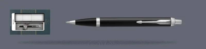 Zestaw Długopis Parker IM Core Czarny CT + Etui Kolor - 1931665