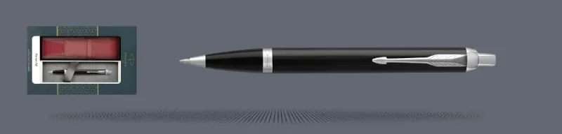 Zestaw Długopis Parker IM Core Czarny CT + Etui Kolor - 1931665