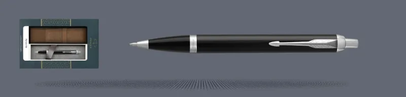 Zestaw Długopis Parker IM Core Czarny CT + Etui Kolor - 1931665