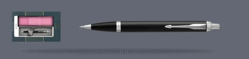 Zestaw Długopis Parker IM Core Czarny CT + Etui Kolor - 1931665