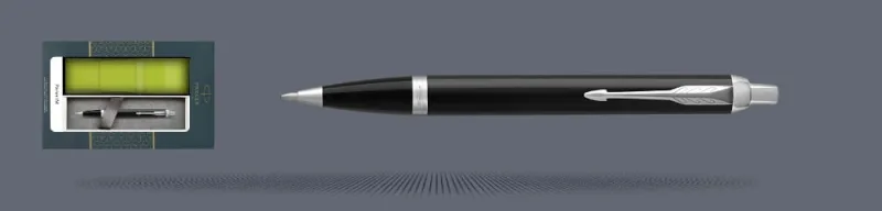 Zestaw Długopis Parker IM Core Czarny CT + Etui Kolor - 1931665