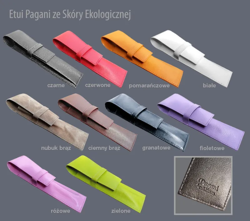 Etui kolor - Skóra EKO