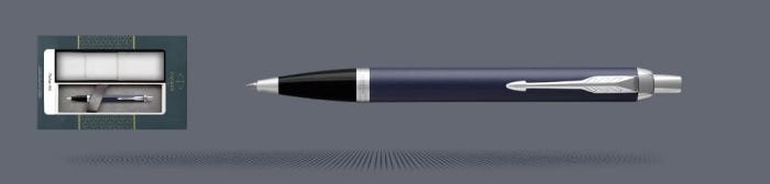 Zestaw Długopis Parker IM Core Niebieski Mat CT + Etui Kolor - 1931668