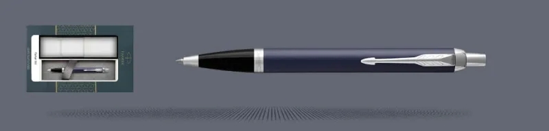 Zestaw Długopis Parker IM Core Niebieski Mat CT + Etui Kolor - 1931668