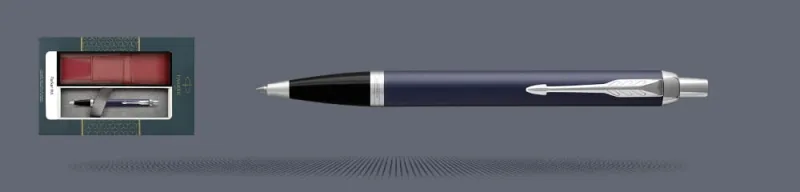 Zestaw Długopis Parker IM Core Niebieski Mat CT + Etui Kolor - 1931668