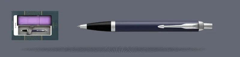Zestaw Długopis Parker IM Core Niebieski Mat CT + Etui Kolor - 1931668