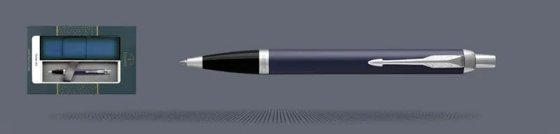 Zestaw Długopis Parker IM Core Niebieski Mat CT + Etui Kolor - 1931668