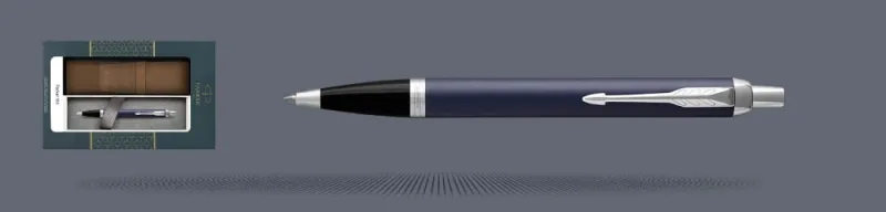 Zestaw Długopis Parker IM Core Niebieski Mat CT + Etui Kolor - 1931668