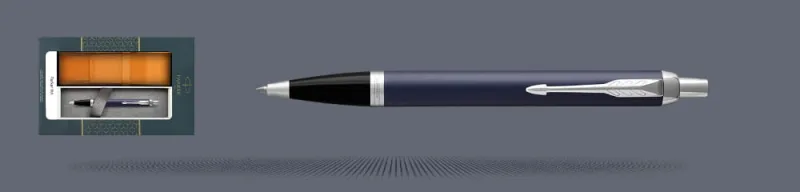 Zestaw Długopis Parker IM Core Niebieski Mat CT + Etui Kolor - 1931668