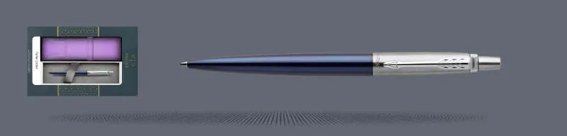 Zestaw Długopis Parker Jotter Core Królewski Granat CT + Etui Kolor - 1953186