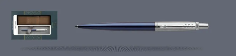 Zestaw Długopis Parker Jotter Core Królewski Granat CT + Etui Kolor - 1953186