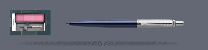 Zestaw Długopis Parker Jotter Core Królewski Granat CT + Etui Kolor - 1953186