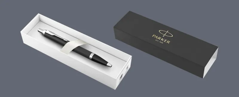 Długopis Parker IM Essential Czarny Mat CT - 2143632 + BOX Standard