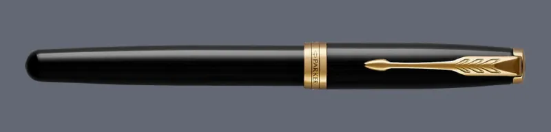 Pióro wieczne Parker Sonnet Core Czarny Lakier GT | Stalówka M - 1931495