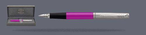 Zestaw Pióro wieczne Parker Jotter Originals Magenta CT + Box Premium | Stalówka M - 2096860