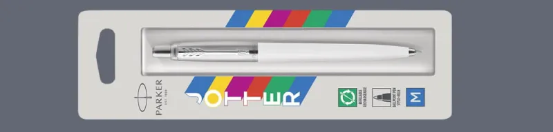 Długopis Parker Jotter Originals Biały CT na blistrze - 2096874