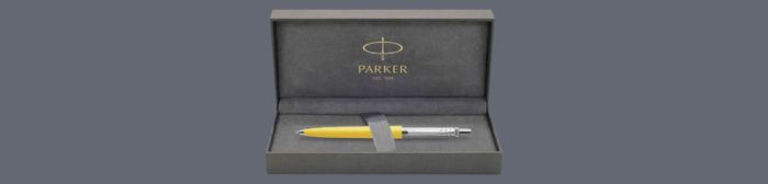 Zestaw Długopis Parker Jotter Originals Żółty CT + Box Premium - 2076056