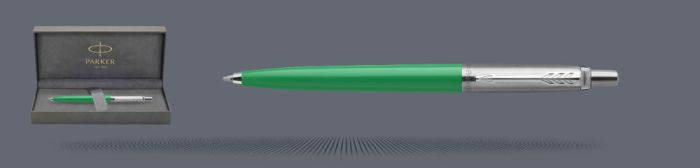 Zestaw Długopis Parker Jotter Originals Zielony CT + Box Premium - 2076058