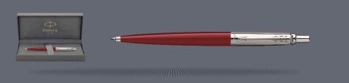 Zestaw Długopis Parker Jotter Originals Czerwony CT + Box Premium - 2096857