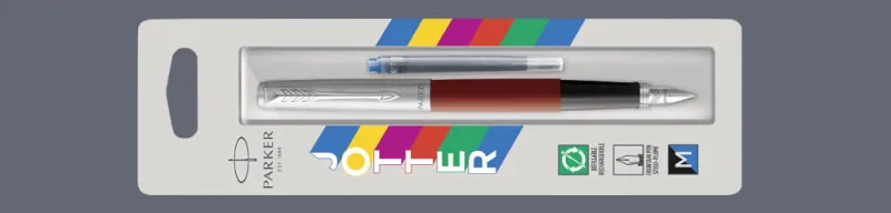Pióro wieczne Parker Jotter Originals Czerwony CT na blistrze | Stalówka M - 2096872