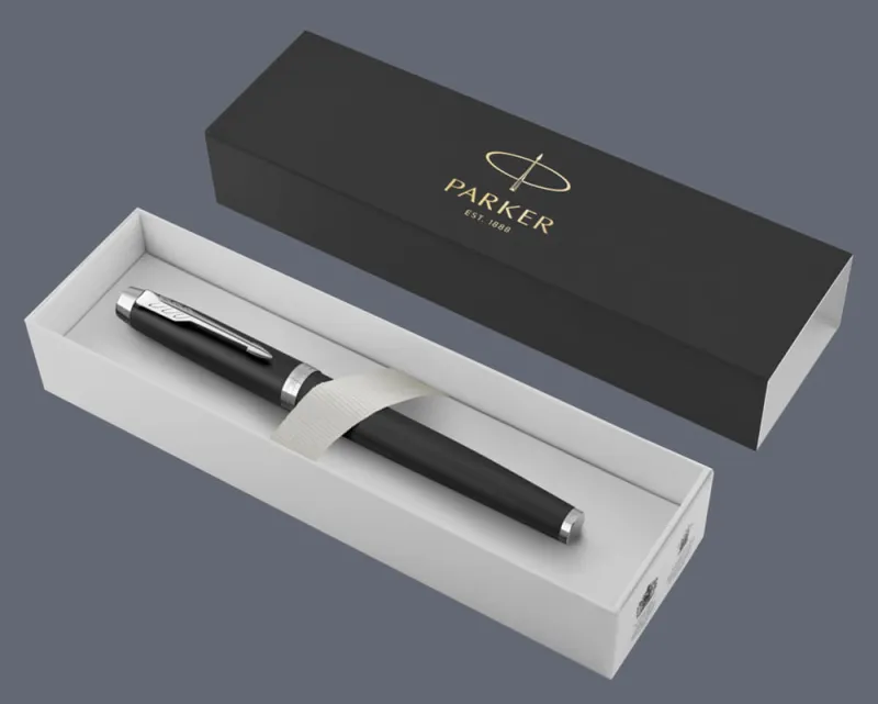 Pióro wieczne Parker IM Essential Czarny Mat CT | Stalówka F - 2143637 + BOX Standard