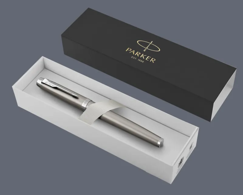 Pióro kulkowe Parker IM Essential Stalowy CT - 2143633 + BOX Standard