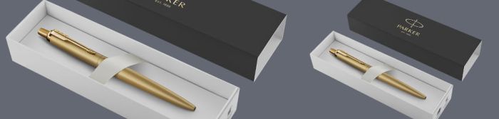 Długopis Parker Jotter XL Gold Monochrome - 2122754 + BOX Standard