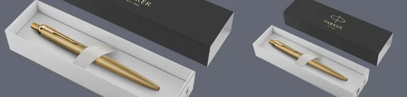 Długopis Parker Jotter XL Gold Monochrome - 2122754 + BOX Standard