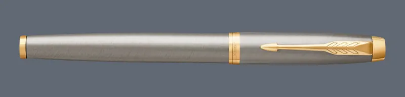 Pióro wieczne Parker IM Core Brushed Metal GT | Stalówka M - 1931656