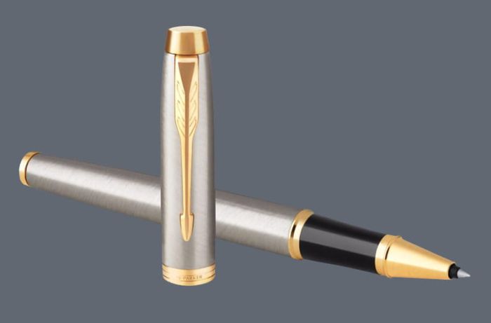 Zestaw Pióro kulkowe Parker IM Core Brushed Metal GT  - 1931663