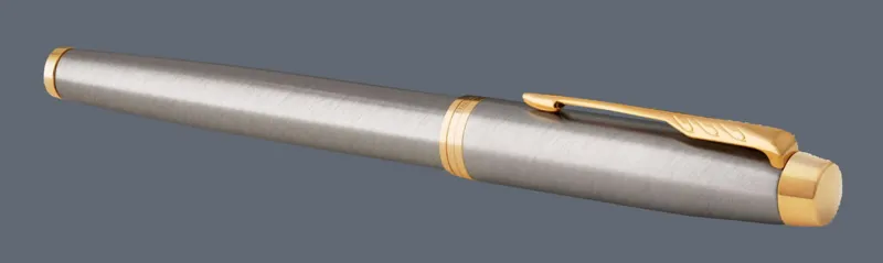 Zestaw Pióro wieczne Parker IM Core Brushed Metal GT + Premium Box