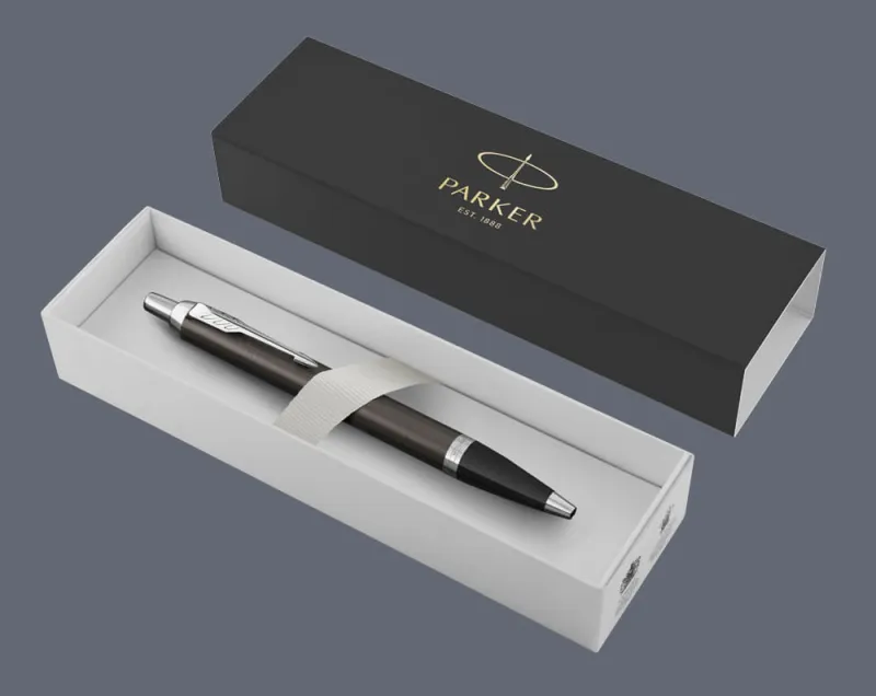 Długopis Parker IM Core Dark Espresso CT - 1931671 + BOX Standard