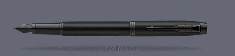 Pióro wieczne Parker IM Achromatic Black | Stalówka M - 2127742