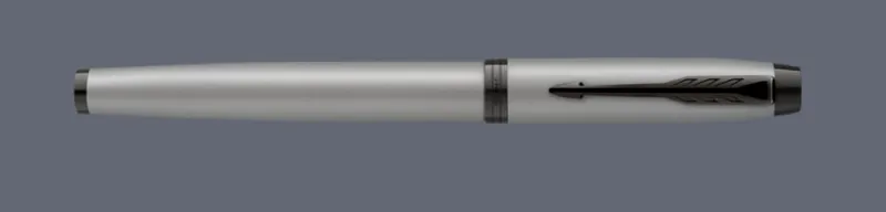 Pióro wieczne Parker IM Achromatic Grey + Premium Box | Stalówka F - 2127619