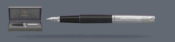 Zestaw Pióro wieczne Parker Jotter Core Bond Street Czarny CT + Premium Box | Stalówka M - 2030947