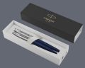 Zestaw Piśmienny Parker Pióro wieczne + Długopis Jotter Core Królewski Granat CT | Stalówka M - 2030950_1953186 + BOX Standard