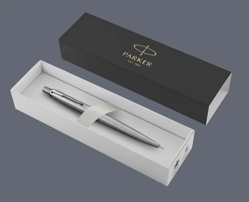 Ołówek Parker Jotter Core Błyszcząca Stal CT - 1953381 + BOX Standard