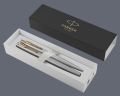 Zestaw Piśmienny Parker Pióro wieczne + Długopis Jotter Core Błyszcząca Stal GT | Stalówka M - 2030948_1953182 + BOX Standard