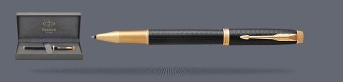 Zestaw Pióro kulkowe Parker IM Premium Royal Czarny GT + Premium Box - 1931660