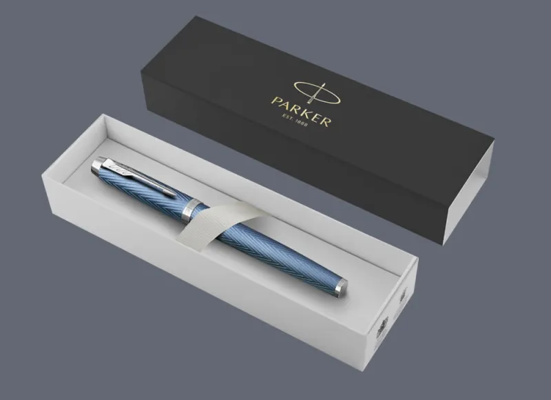 Pióro kulkowe Parker IM Premium Royal Niebieski CT - 2143648 + BOX Standard