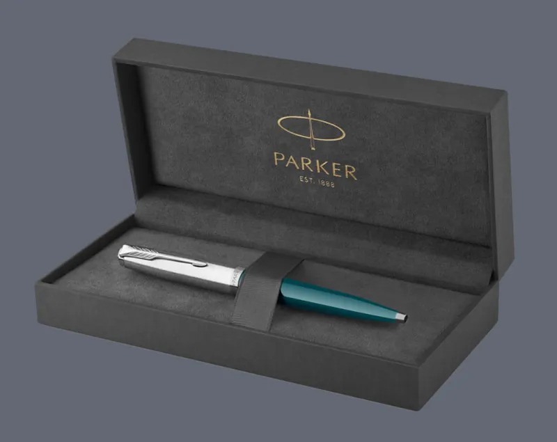 Długopis Parker 51 Teal Blue CT - 2123508 + BOX Premium
