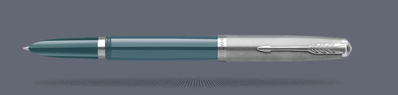 Pióro wieczne Parker 51 Teal Blue CT | Stalówka F - 2123506