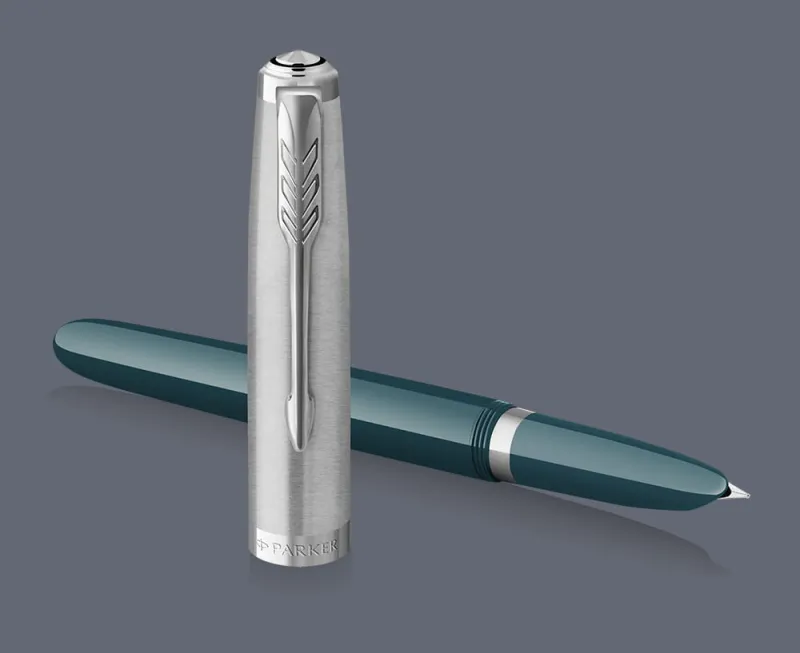Pióro wieczne Parker 51 Teal Blue CT | Stalówka F - 2123506