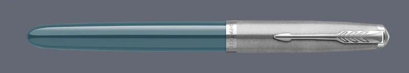 Pióro wieczne Parker 51 Teal Blue CT | Stalówka F - 2123506