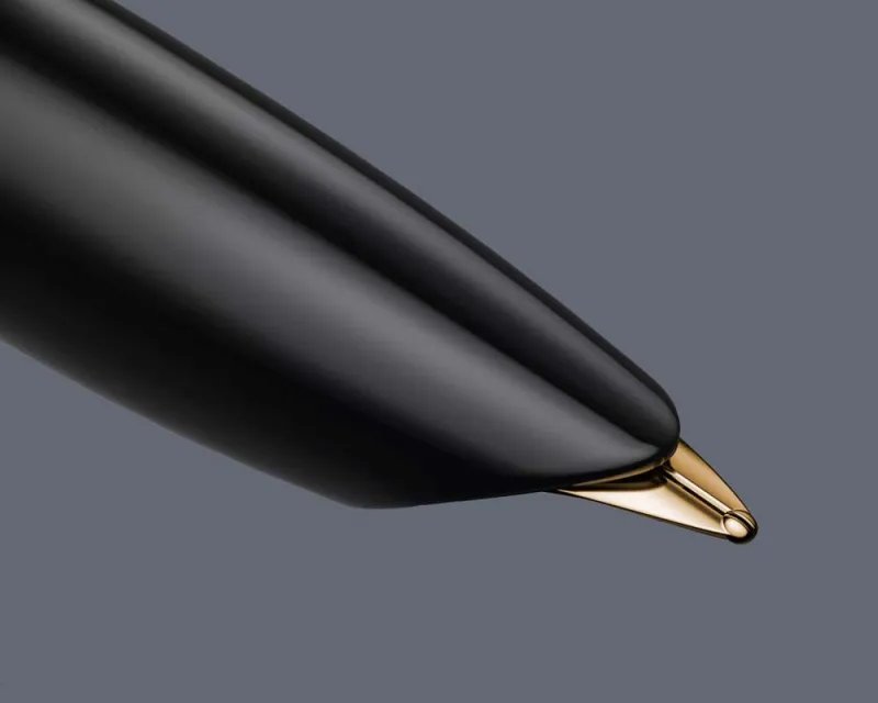 Pióro wieczne Parker 51 Deluxe Black GT | Stalówka F/18k - 2123511